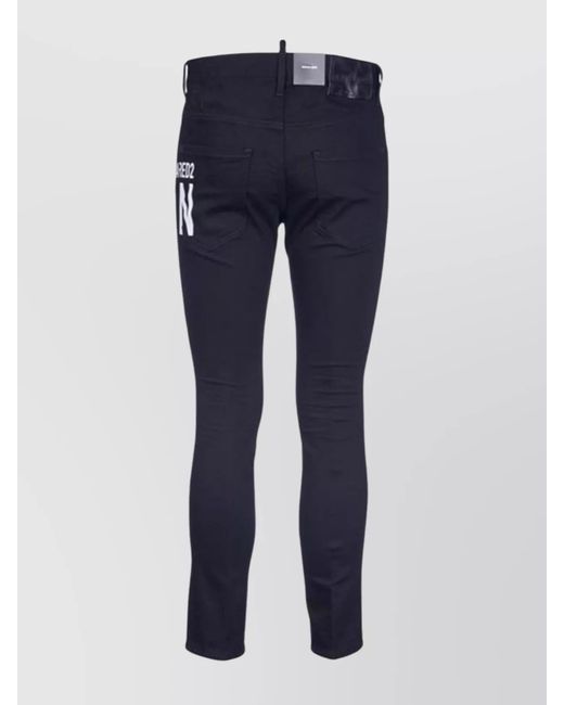 DSquared² Blue Denim Skinny Trousers for men