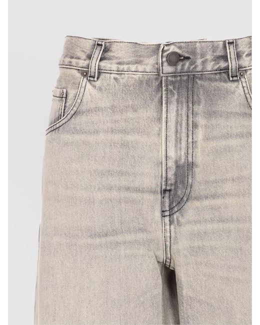 Haikure Natural Denim Straight-Leg Jeans