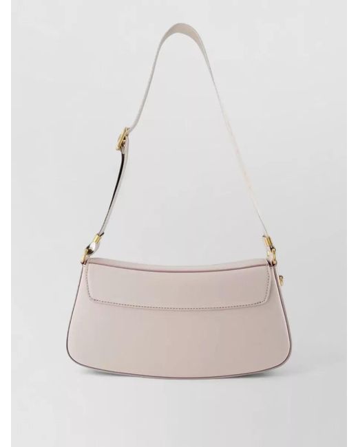 Stella McCartney Natural Eco Alter Mat Vegan Leather Shoulder Bag