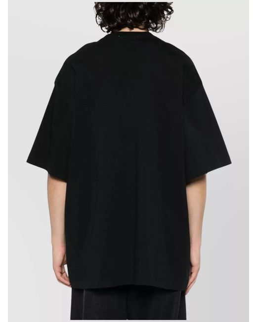 Ambush Black Organic Cotton Ballchain T-Shirt for men