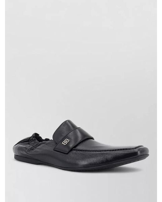 Balenciaga Multicolor Palermo Leather Slippers Elasticated Back Sole for men