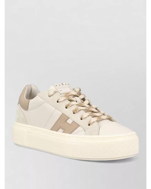 Hogan Natural Silk Low-Top Sneakers