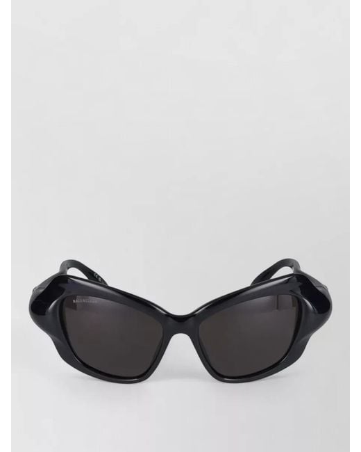 Balenciaga Black Sunglasses Bb0353S Cat Eye Tinted Uv