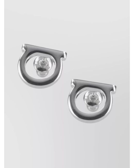 Ferragamo Metallic Earrings