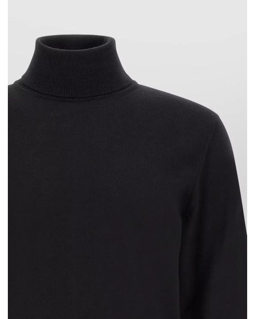Zanone Blue Turtleneck Long Sleeve Casual Winter Top for men
