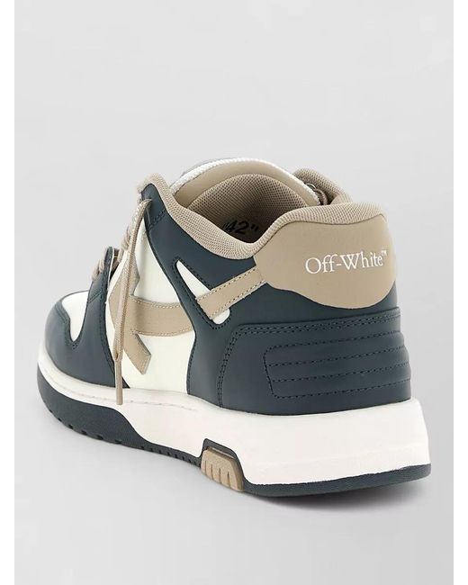Off-White c/o Virgil Abloh Multicolor Leather High-Top Sneakers for men