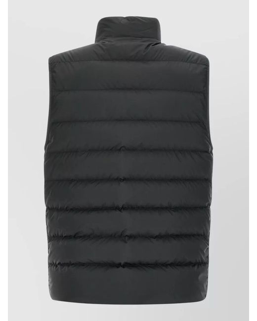 Moncler Black Lechtal Down Padded Vest for men
