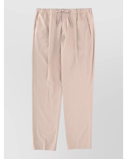 Herno Natural Regular-Fit Straight-Leg Trousers for men