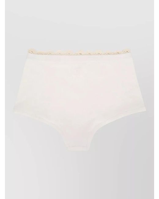 Magda Butrym White Cotton Briefs