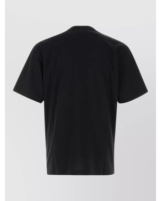 Gucci Black Silk Blend T-Shirt for men