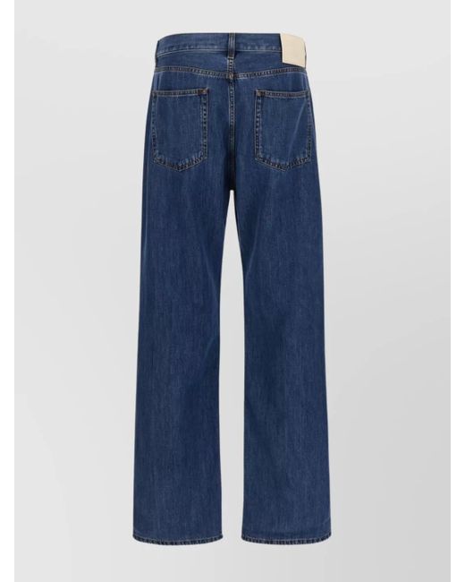 Valentino Garavani Blue Denim Straight-Leg Jeans for men