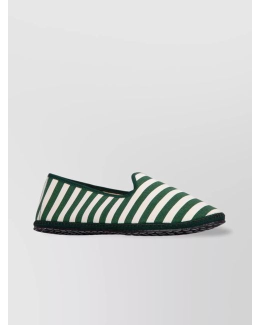 Vibi Venezia Green Striped Slippers for men