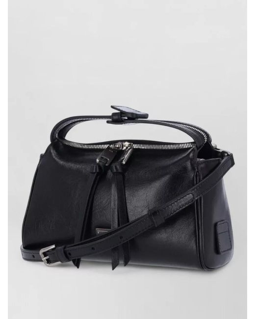 Dolce & Gabbana Black Shoulder Leather Shoulder Bag