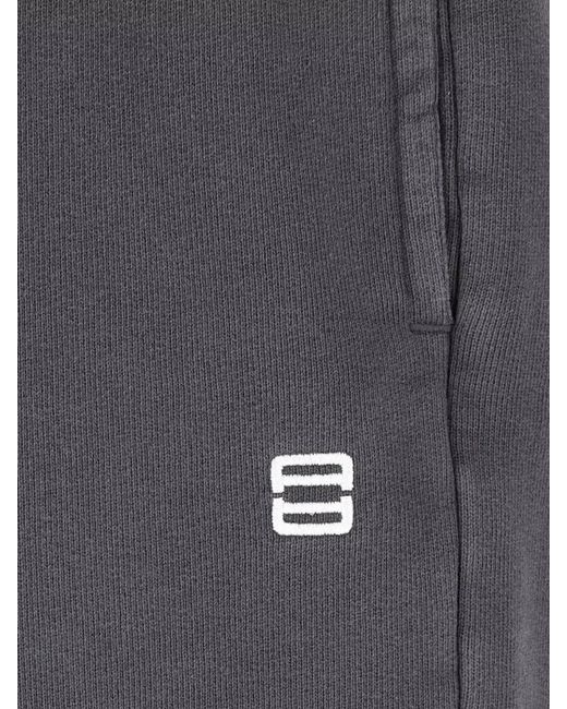 Ambush Gray Cotton Bermuda Shorts for men