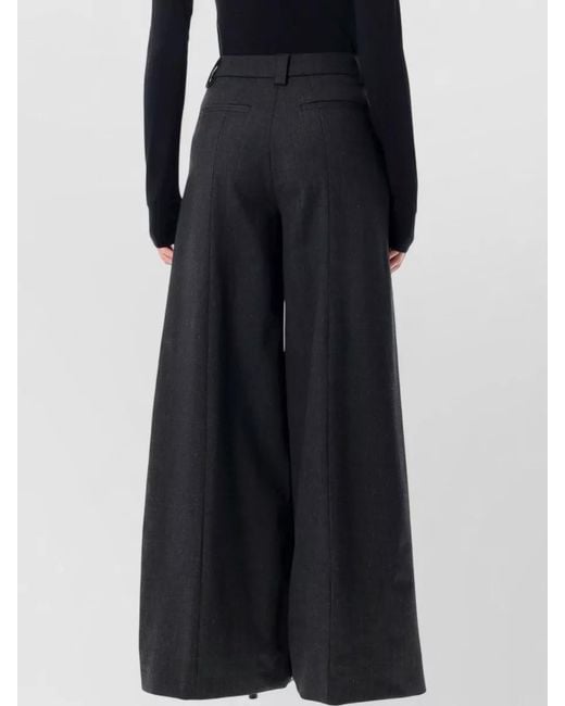 Thelatest Black Alma Wide Leg Pants Belt Loops