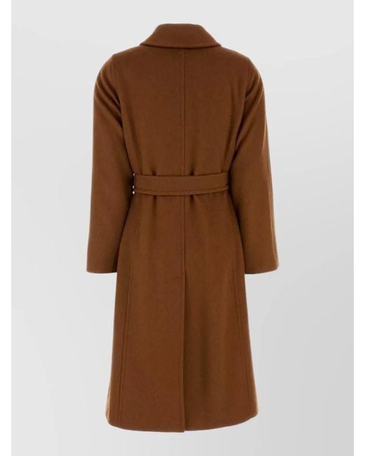 Max Mara Brown Camel Hair Coat