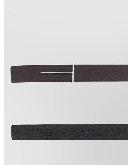 Tom Ford Multicolor Textured Leather Belt Narrow Design for men