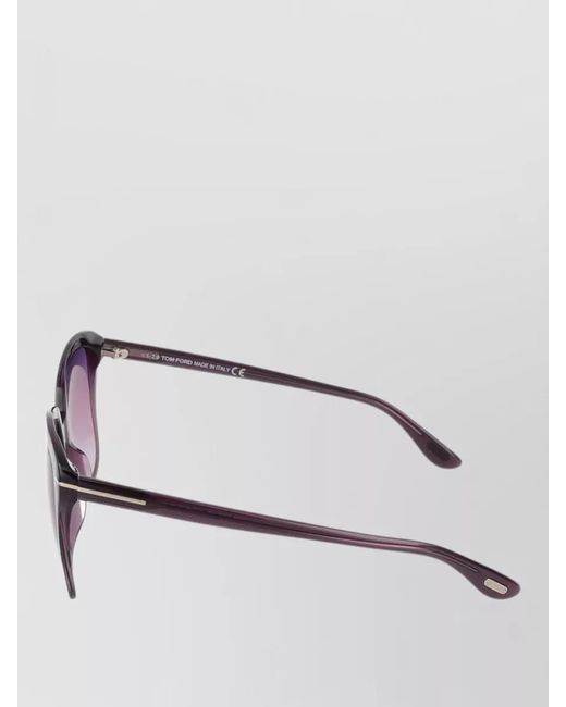 Tom Ford Pink Sunglasses Ft0788 81Z Gradient Square Frame