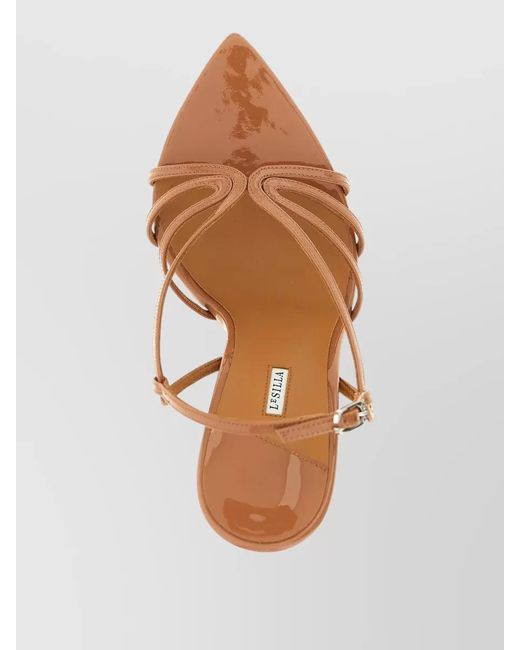 Le Silla Multicolor Leather Eugenie Sandals