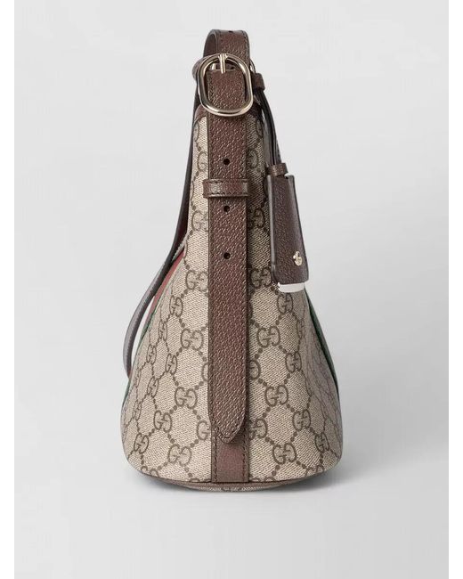 Gucci Gray Ophidia Small Shoulder Bag