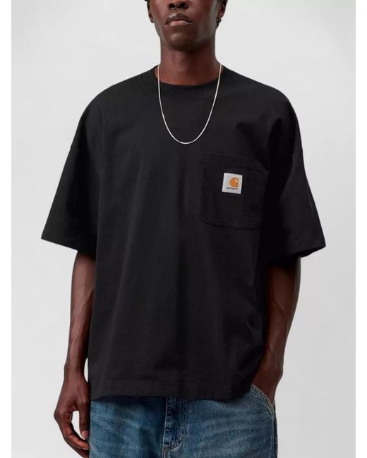 Carhartt Black Short-Sleeve Boxy Shirt for men