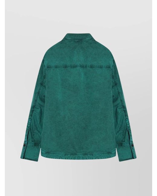 The Attico Green Cotton Shirt