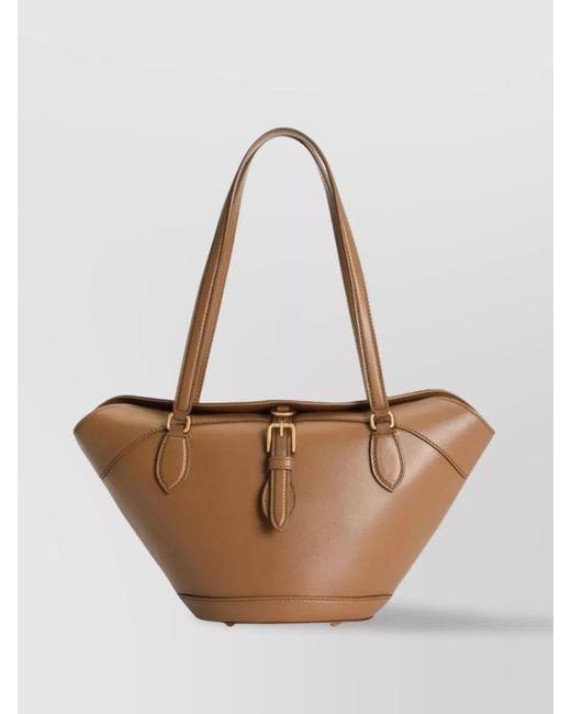Dolce & Gabbana White Capri Leather Tote Bag