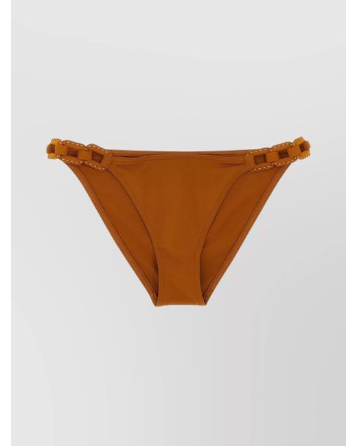 Eres Brown Stretch Bikini Bottom