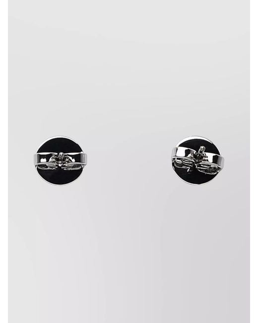 Tory Burch Metallic Crystal-Embellished Stud Earrings