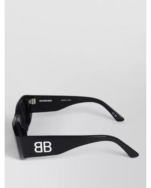 Balenciaga Black Sunglasses Bb0397Sa 001 Frame Lenses
