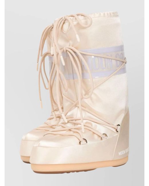 Moon Boot Natural Pearly Snow Boots