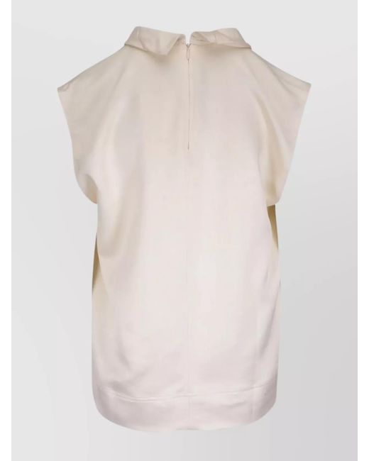 Totême  Natural High Neck Blouse