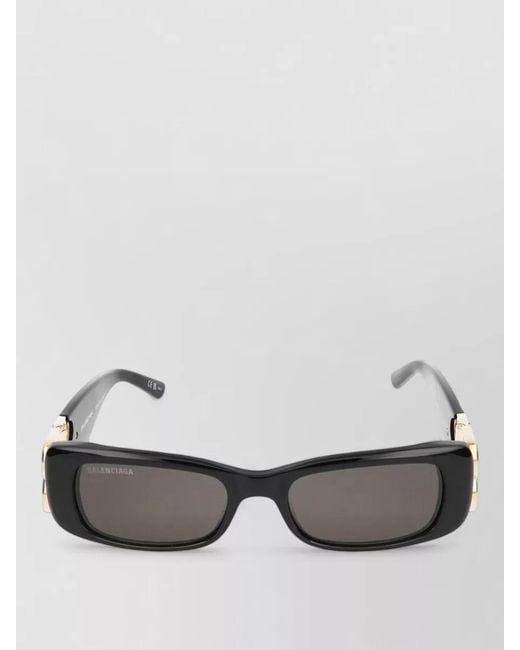 Balenciaga Multicolor Sunglasses Bb0096S 001 Square Frame
