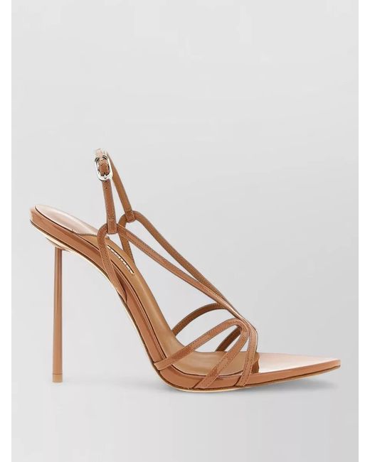 Le Silla Multicolor Leather Eugenie Sandals
