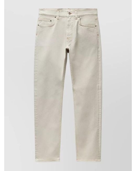 Versace Natural Tapered Denim Jeans for men