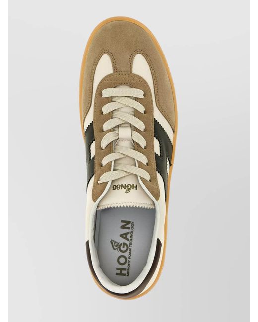 Hogan Multicolor Leather Low-Top Sneakers for men