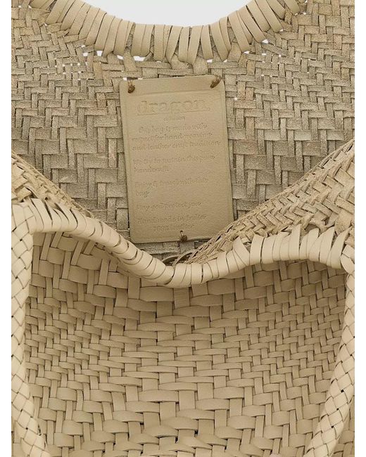 Dragon Diffusion Natural Nantucket Big Leather Beach Bag