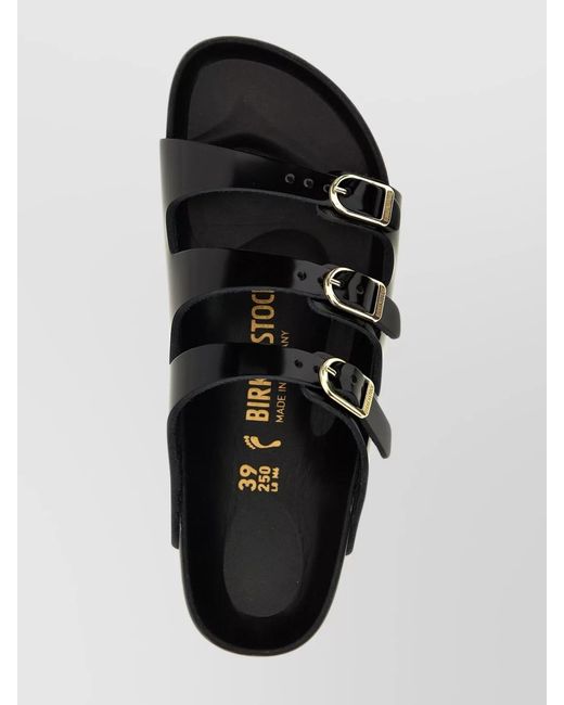 Birkenstock Black Patent Leather Sandals