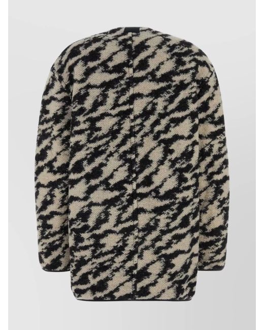 Isabel Marant Black Reversible Wool Jacket