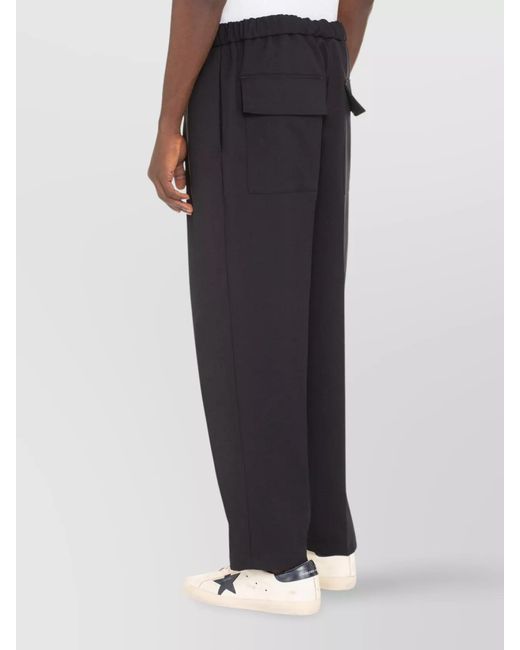 Jil Sander Blue Cropped Trousers for men