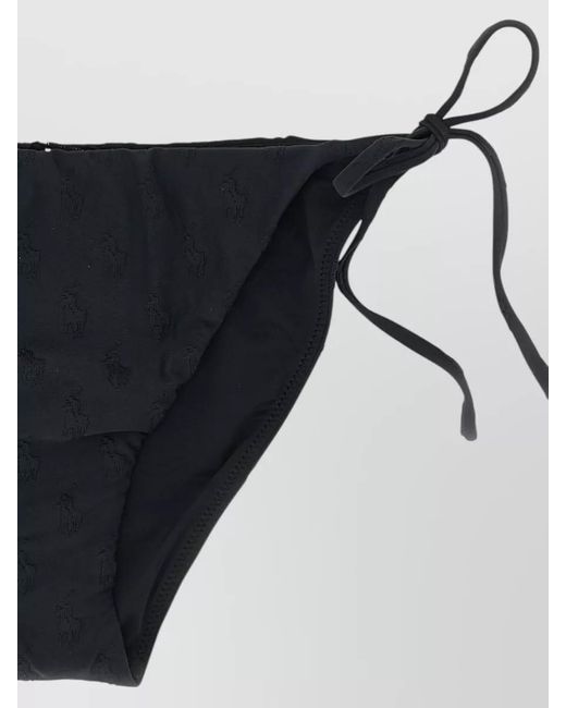 Polo Ralph Lauren Black Ricky Low Rise Bikini Brief Style