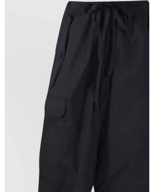 P.A.R.O.S.H. Blue Cropped Trousers
