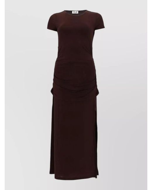 Baum und Pferdgarten Purple Viscose Maxi Dress