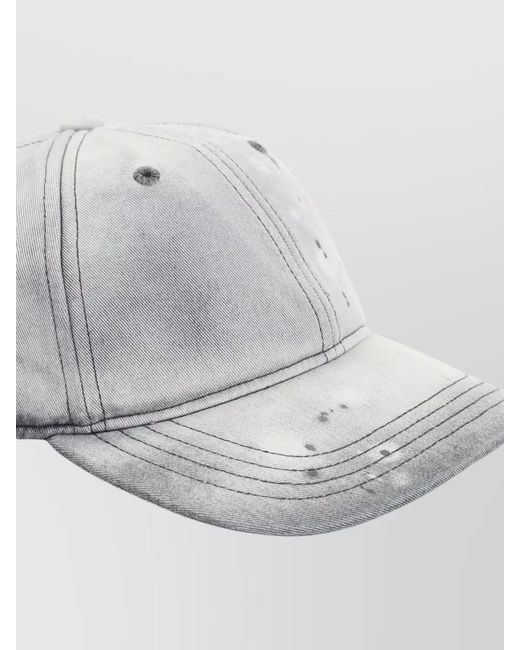 Our Legacy Gray Washed Cap for men