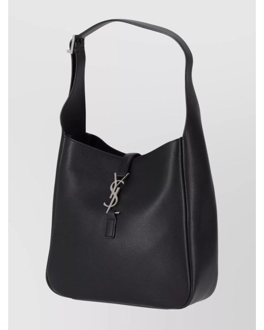 Saint Laurent Black Le 5 À 7 Small Leather Shoulder Bag