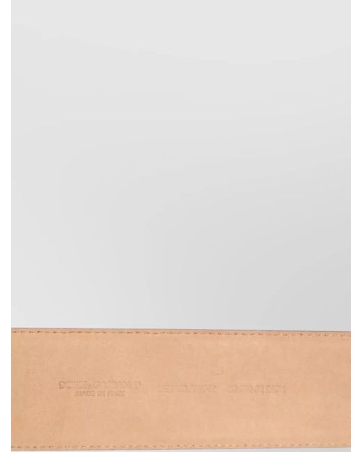 Dolce & Gabbana Brown Leather Belt