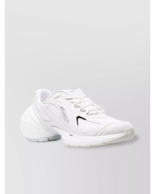 Givenchy White Leather Low-Top Sneakers for men