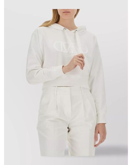Michael Kors White Logo Sweatshirt