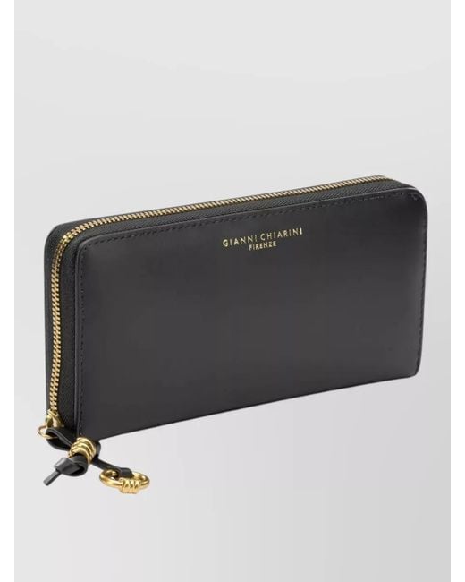 Gianni Chiarini Black Leather Purse