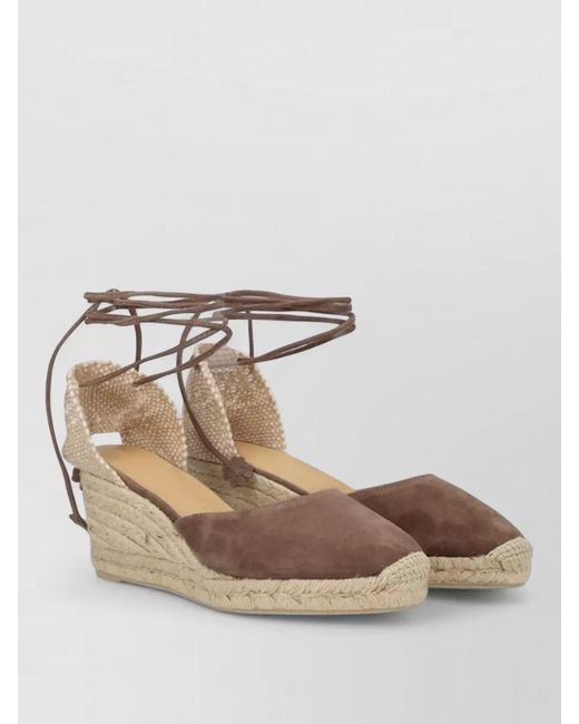 Castaner Natural Leather Espadrilles